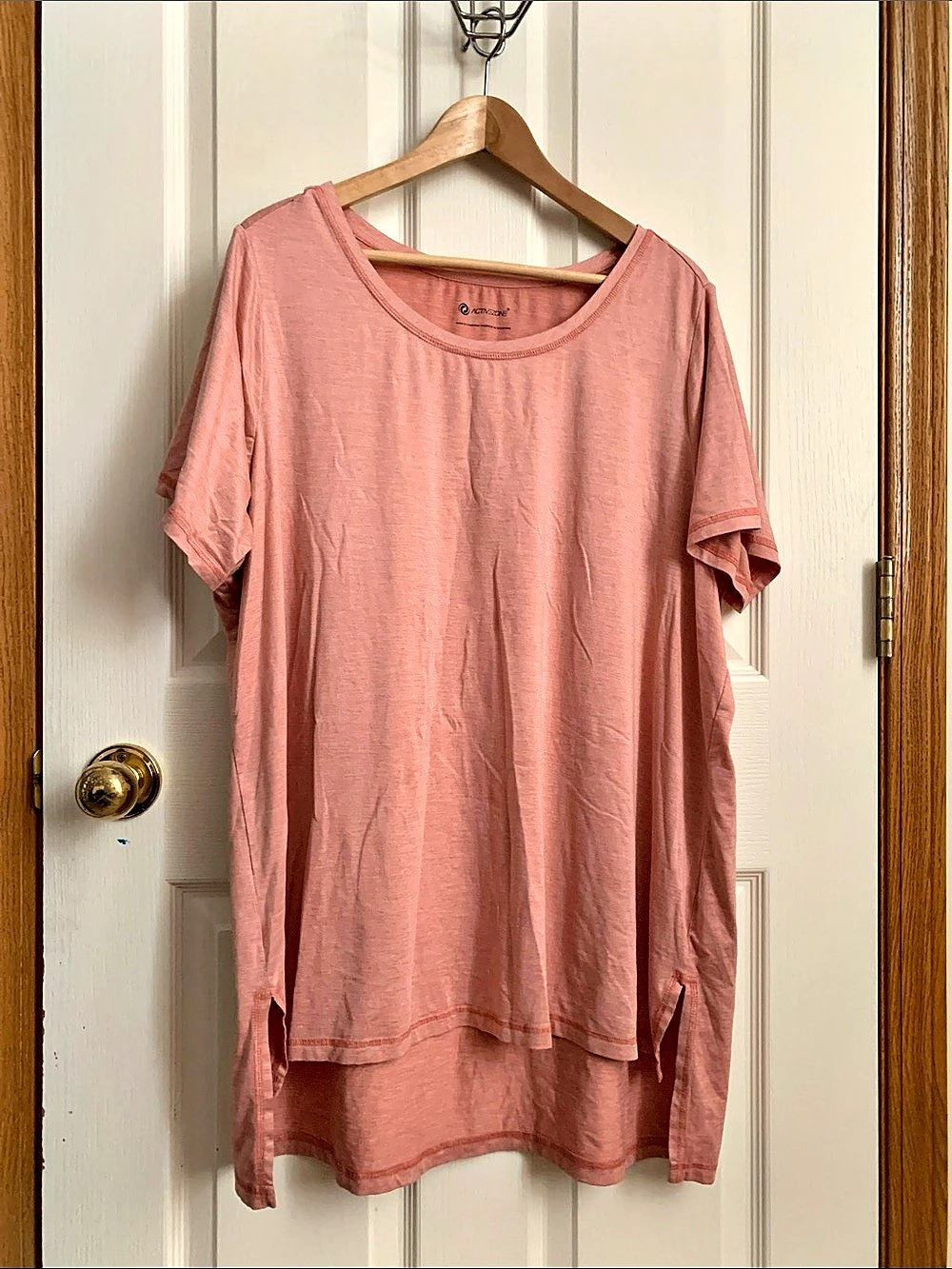ActiveZone Pink Short Sleeve Tunic